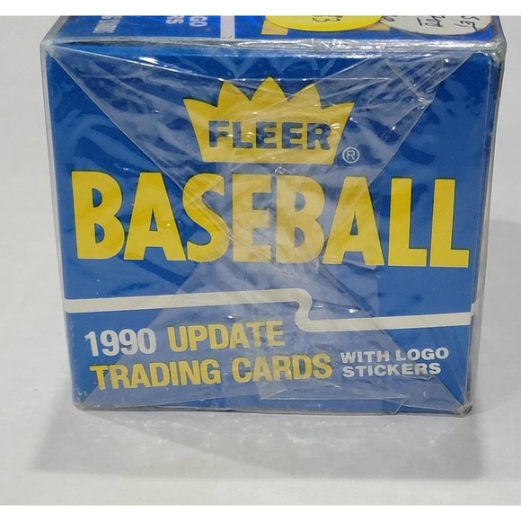 10th Anniversary UNOPENED FACTORY SEALED 1990 Fleer Baseball Cards - 132 cards - Picture 1 of 4